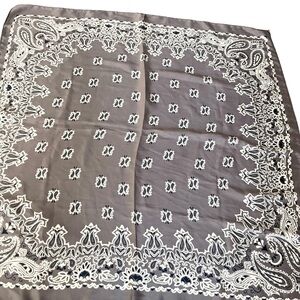 Square Purple Handkerchief